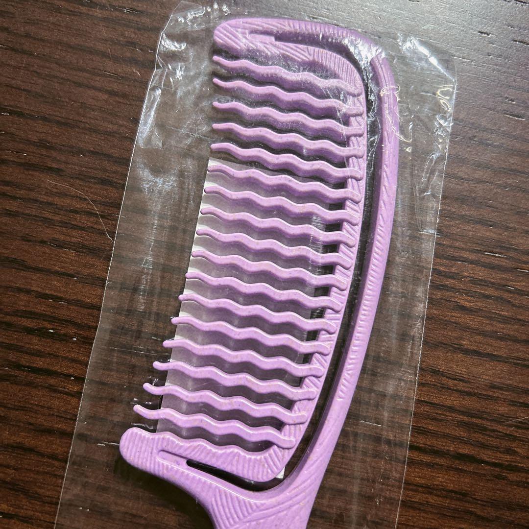 コーム くし パープル