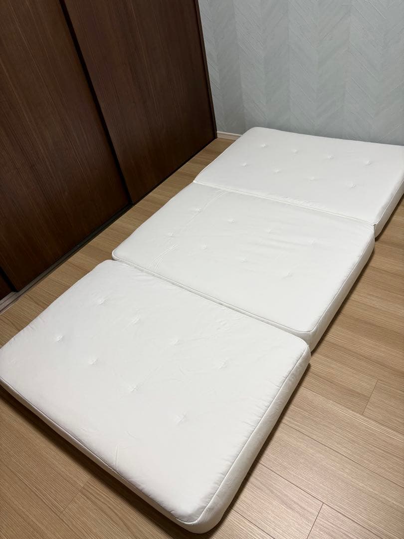 無印 洗えるマットレス 固クッション シングル