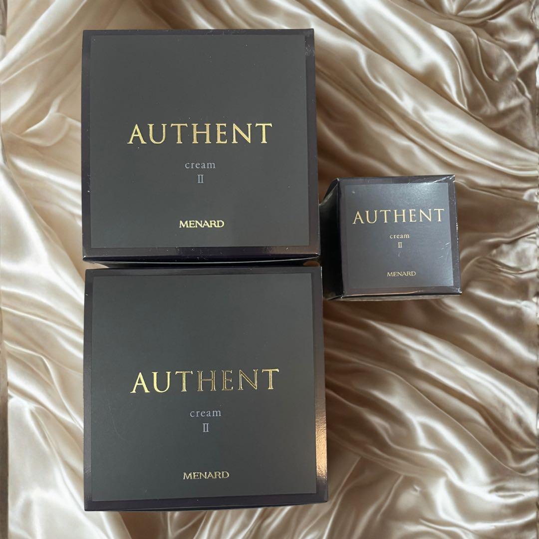 MENARD AUTHENT cream II 7g 3個