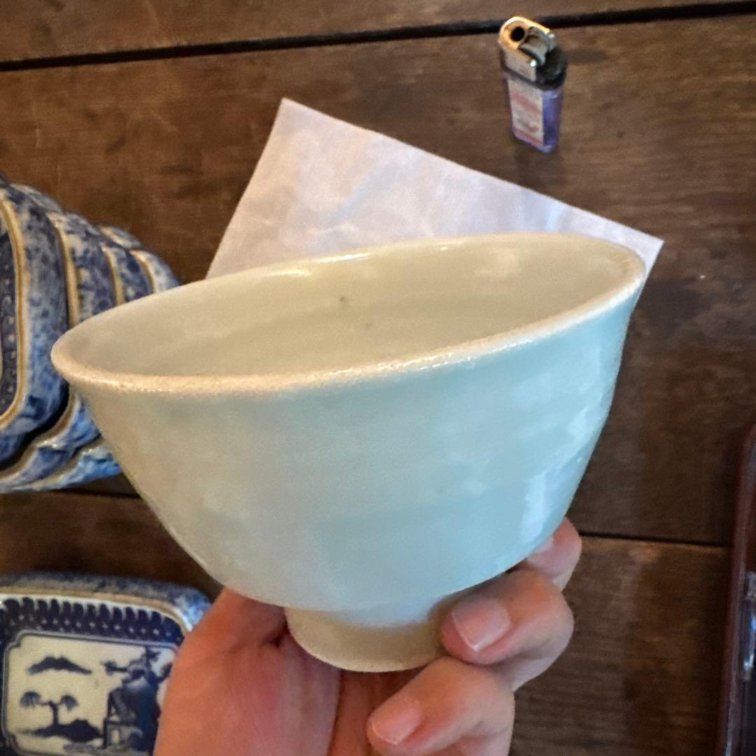 ‼️silver2点まとめて‼️李朝①と②‼️李朝と呼ばれる韓国の茶碗