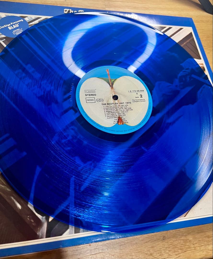 【希少】ビートルズ　1967-1970 ドイツ盤　青盤　青色　まとめ買い推奨