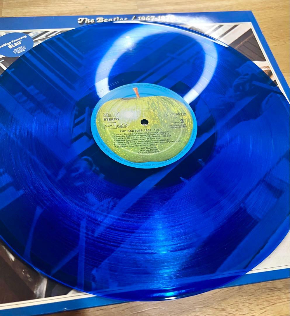 【希少】ビートルズ　1967-1970 ドイツ盤　青盤　青色　まとめ買い推奨