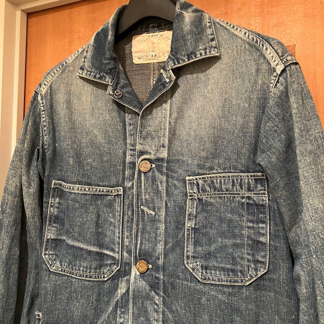 ❤️激落ち❗️ウエアハウス ヘラーズカフェ デニムカバーオール❤️TCBジーンズ