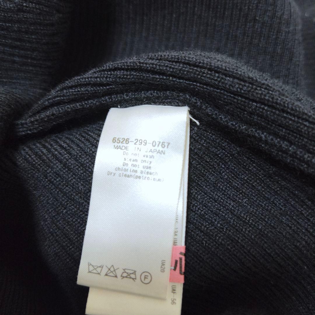 極美品✨ドゥロワー ウール100% Aラインシルエット　ニットフレアワンピース