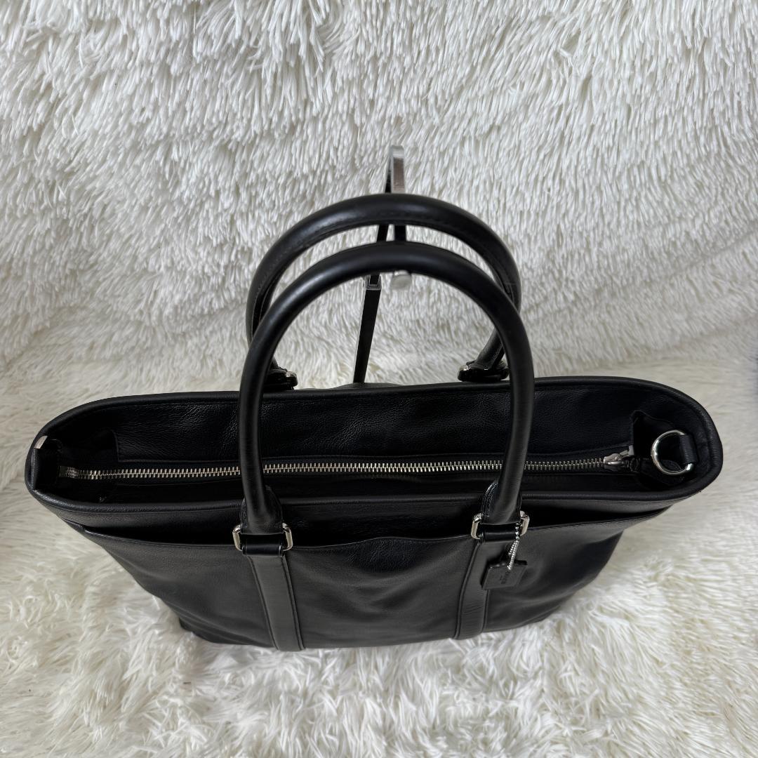 みっちーー様✨COACH ビジネスバッグ メトロポリタン トートバッグ レザー