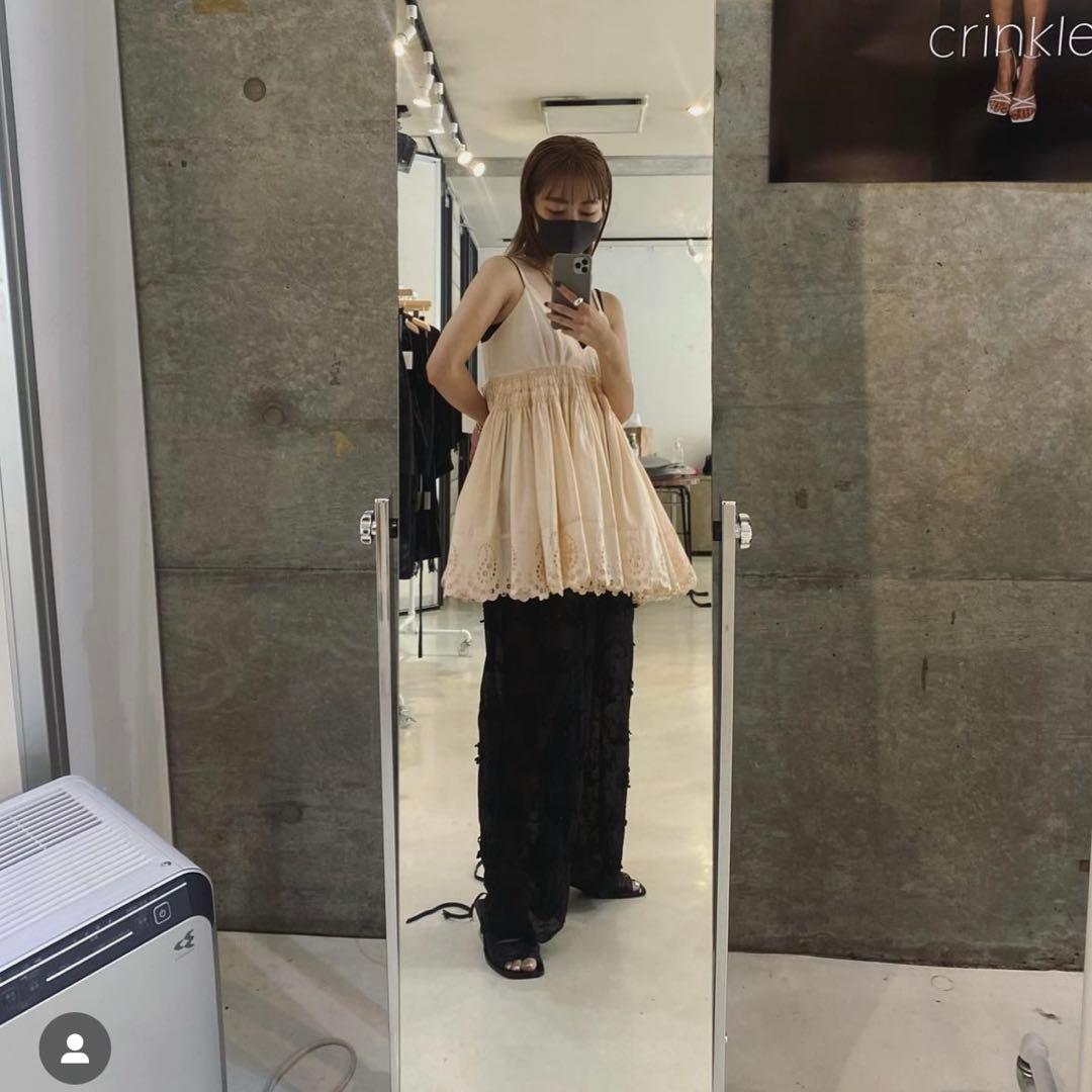 crinkle crinkle crinkle▪️キャミソールブラウス