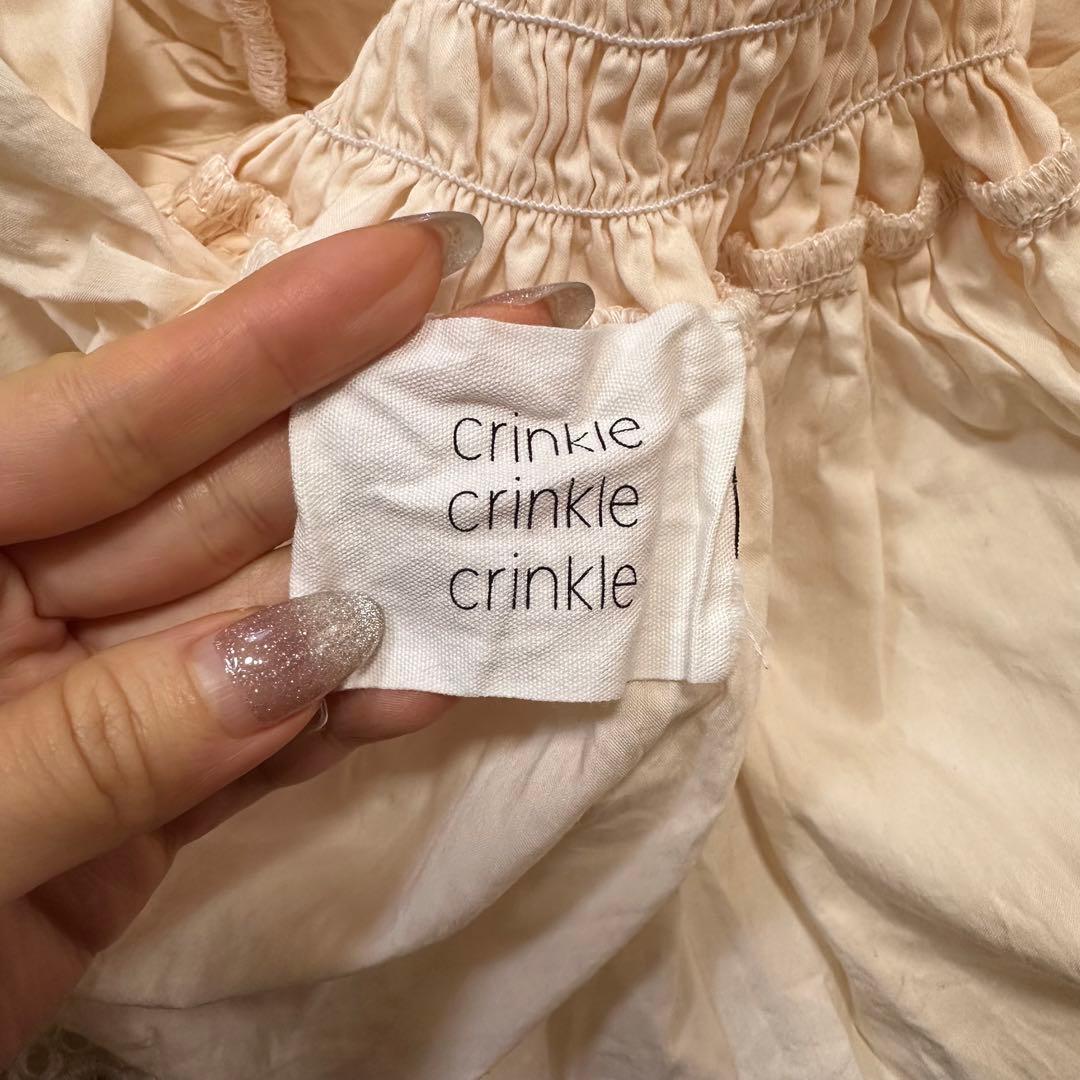 crinkle crinkle crinkle▪️キャミソールブラウス