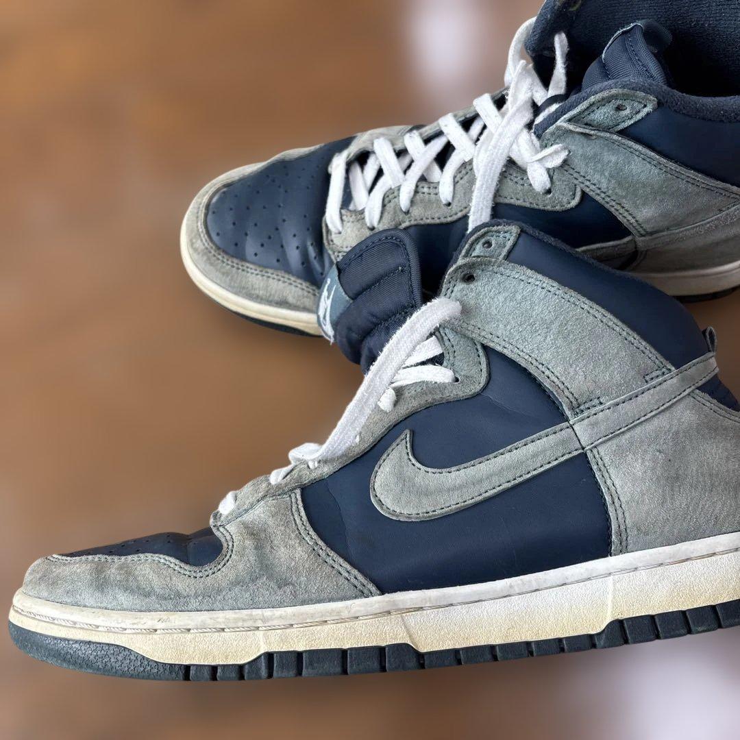 NIKE バスケットシューズ ネイビー/グレー