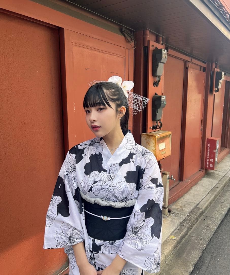 【judin(RiLi)】浴衣(3点セット)/百合