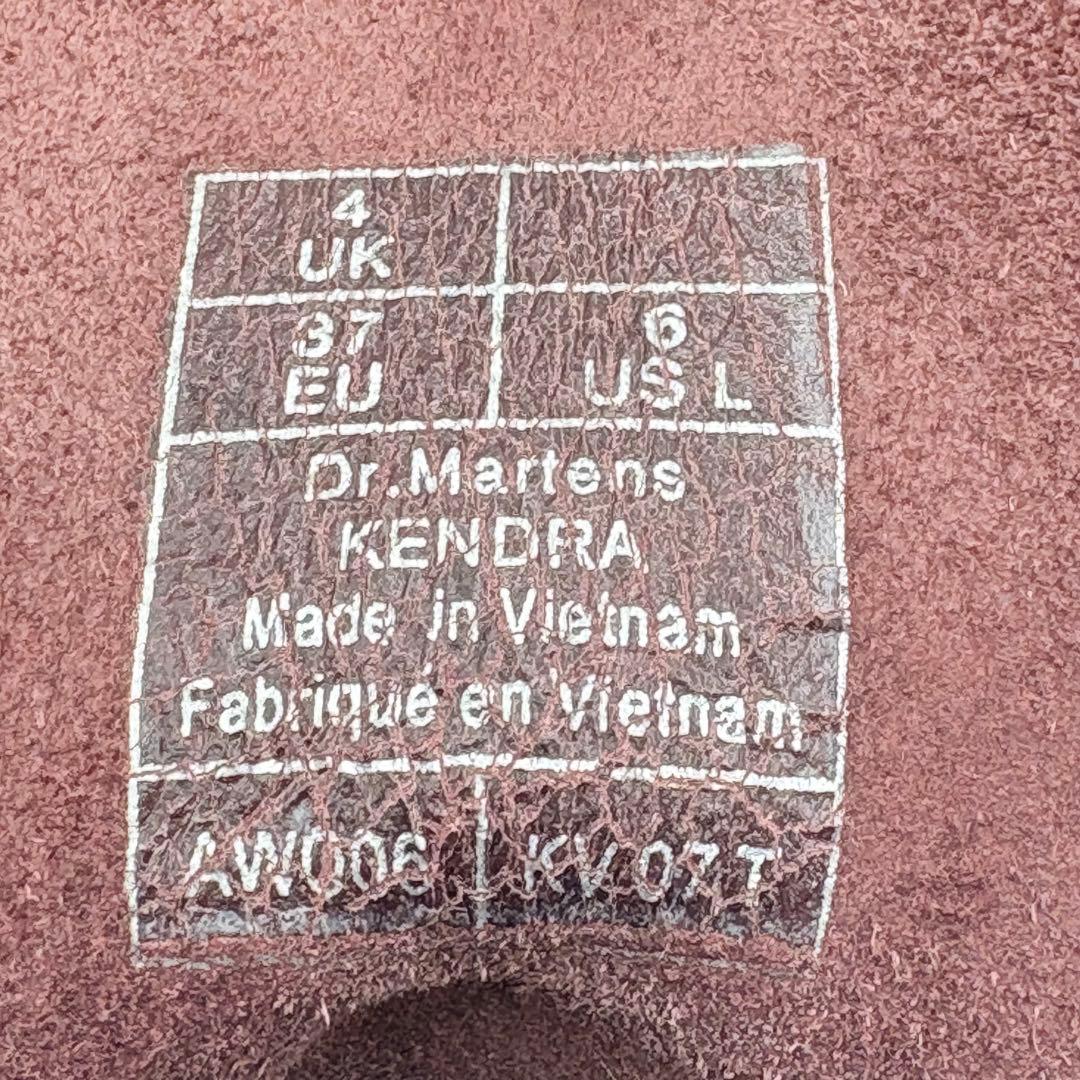 希少✨ ドクターマーチン KENDRA 厚底 【UK4】 バーガンディ レザー