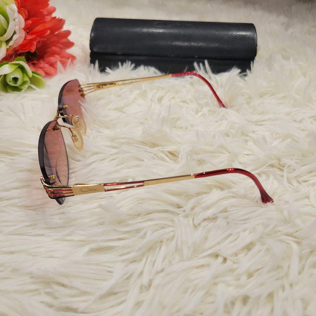 カザール　度入り　サングラス　メガネ　ピンク　可愛い　眼鏡　お洒落　クリア