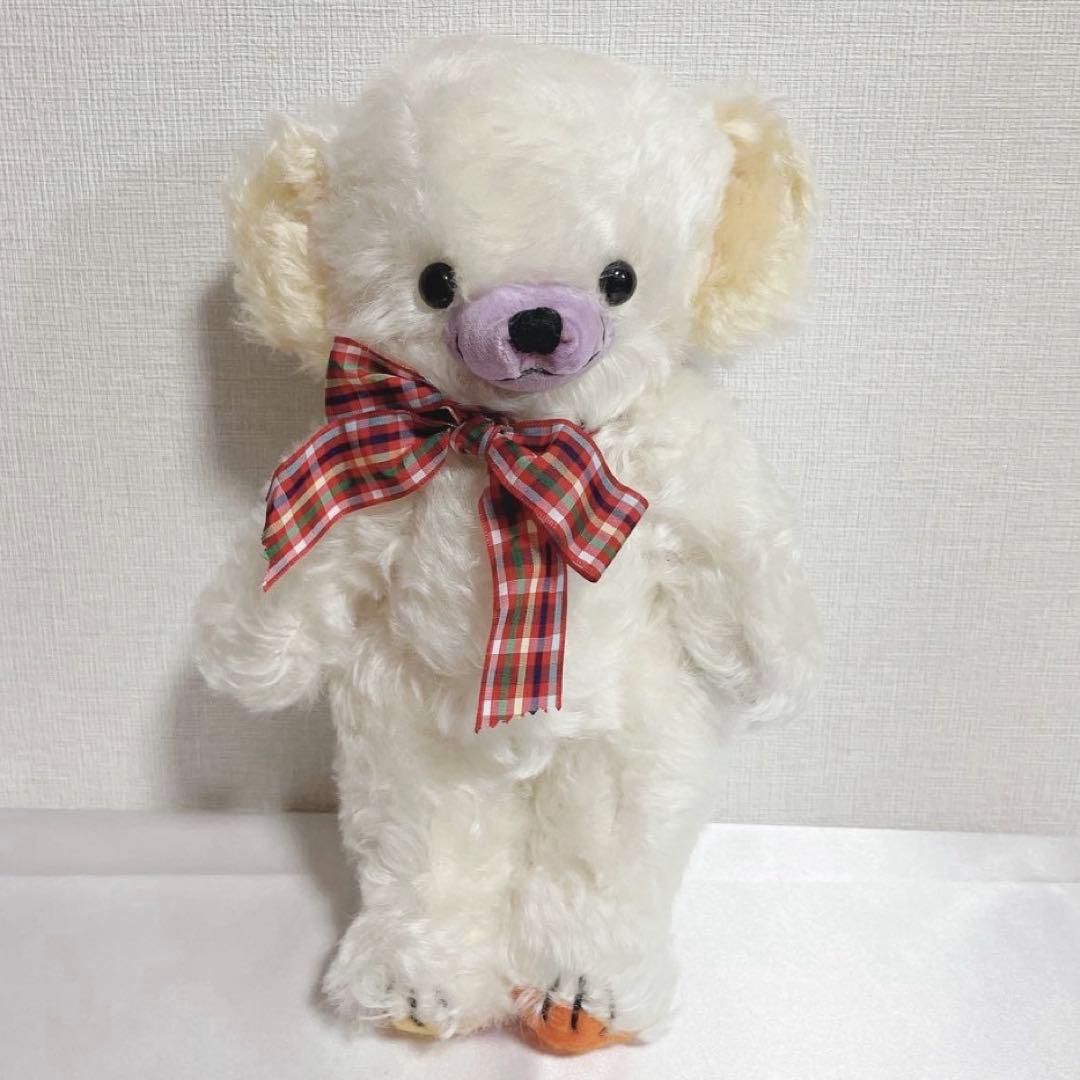 メリーソート　フルーツケーキ　チーキー　ホワイト　テディベア　白　ぬいぐるみ