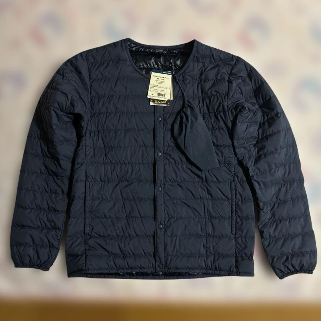 【新品未使用】モンベル　スペリオダウン ラウンドネックジャケット Men's M