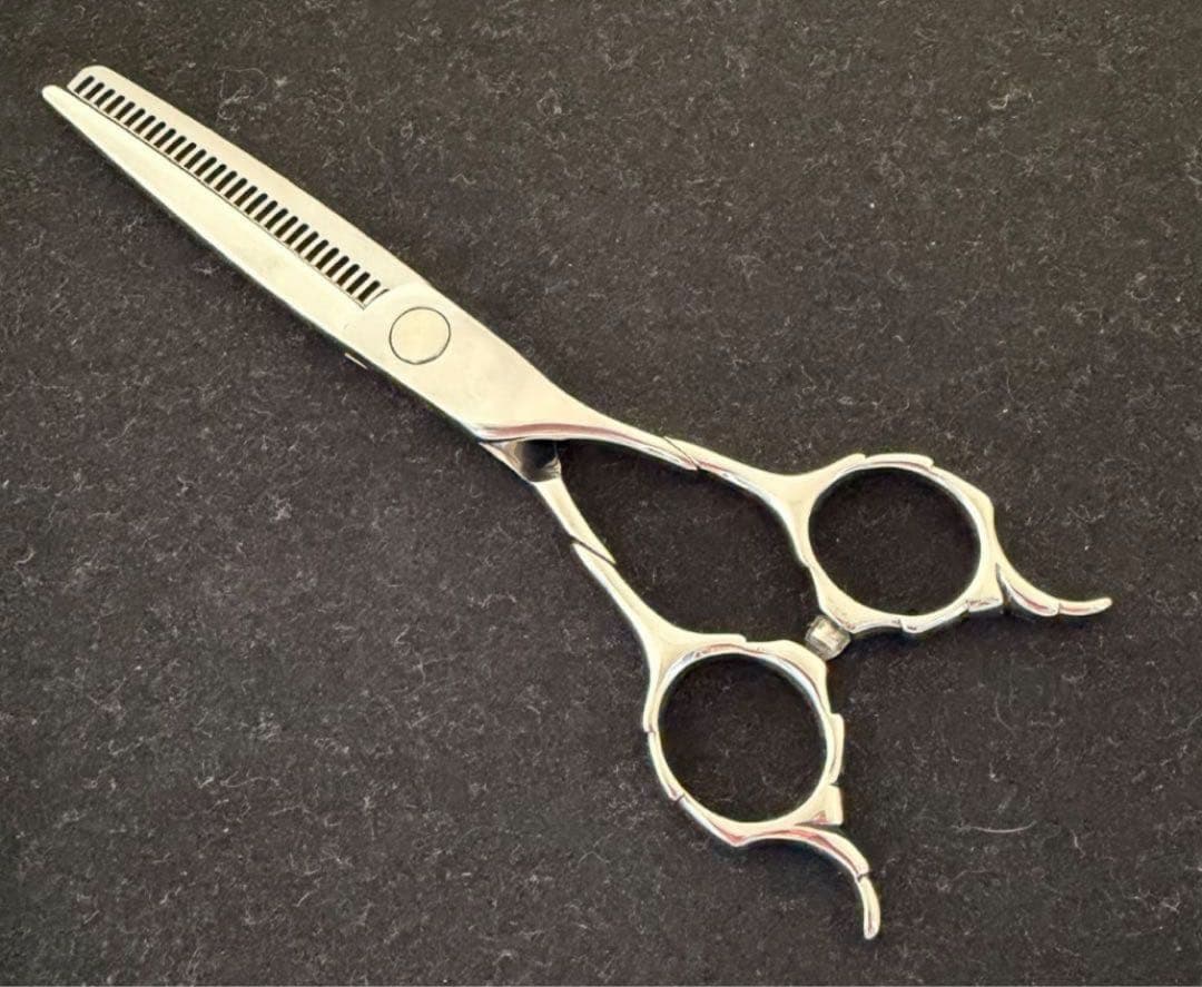 ⑦返品可能●評価多数！コバルトセニングシザー ●25%●はさみ●すき●美容●理容