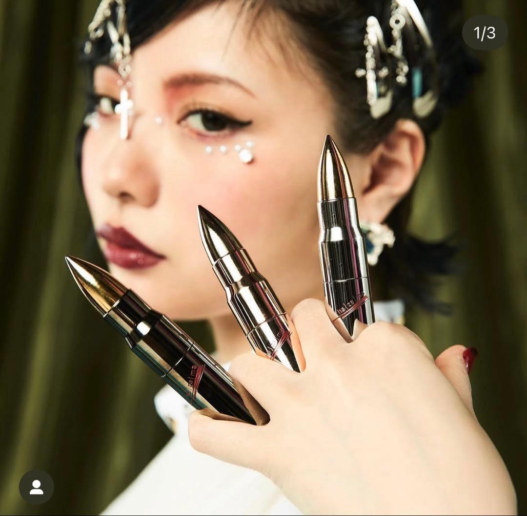 ha|za|ma 弾願奏填のルージュ　特別な毎日　black 口紅