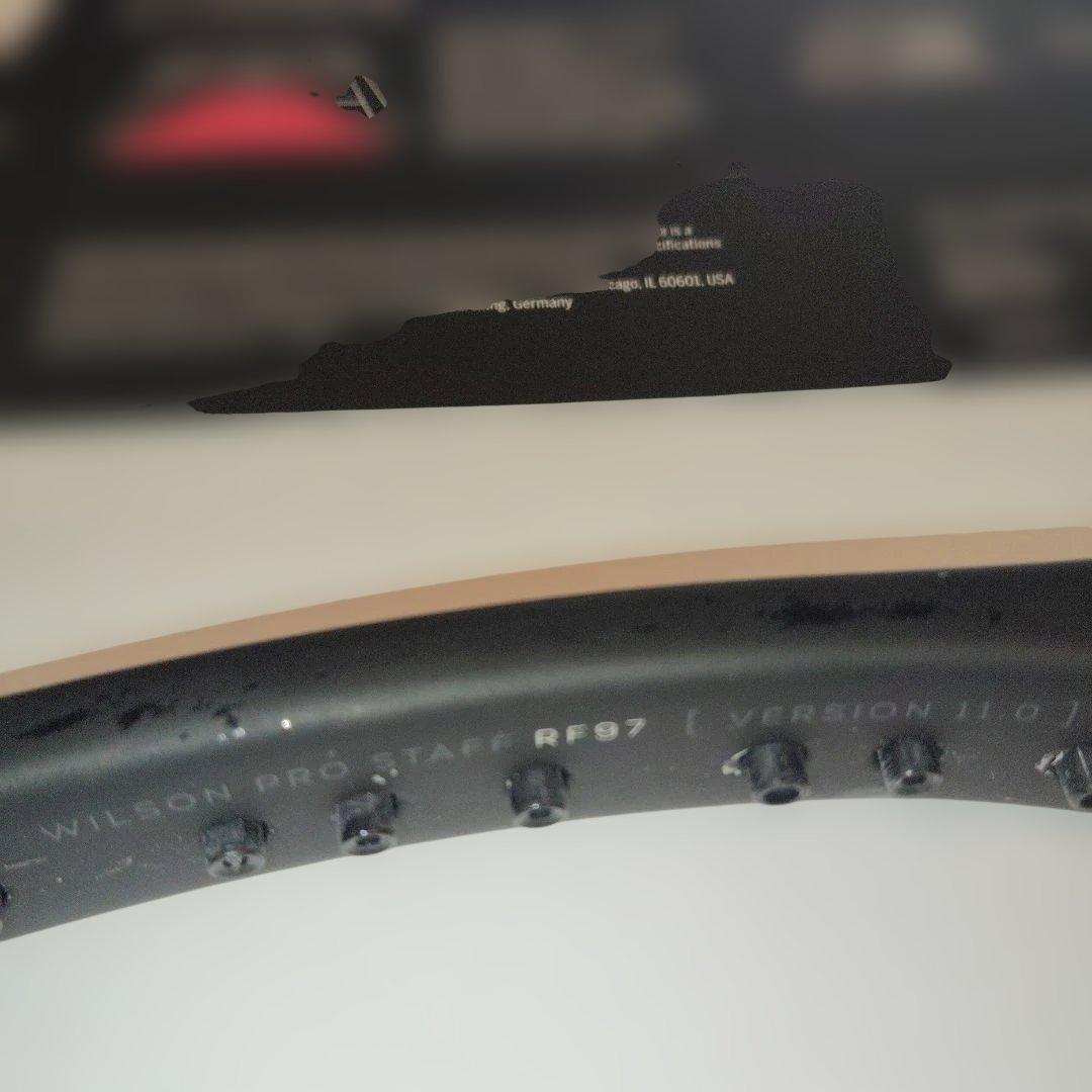 最終Wilson Pro Staff RF97 v11 G2 スペック記載