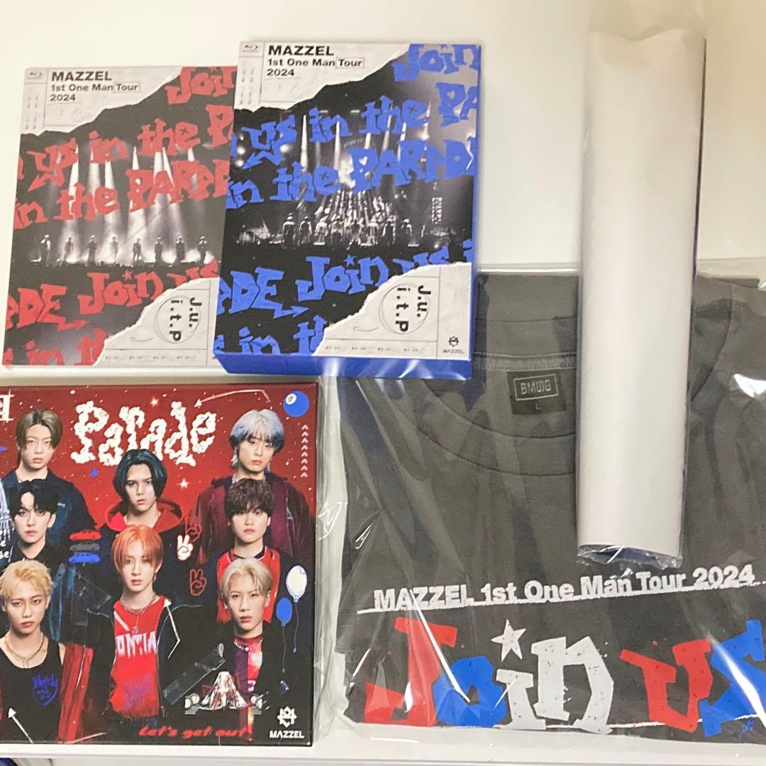 MAZZEL Parade CD ブルーレイ ポスター Tシャツ ★5点セット