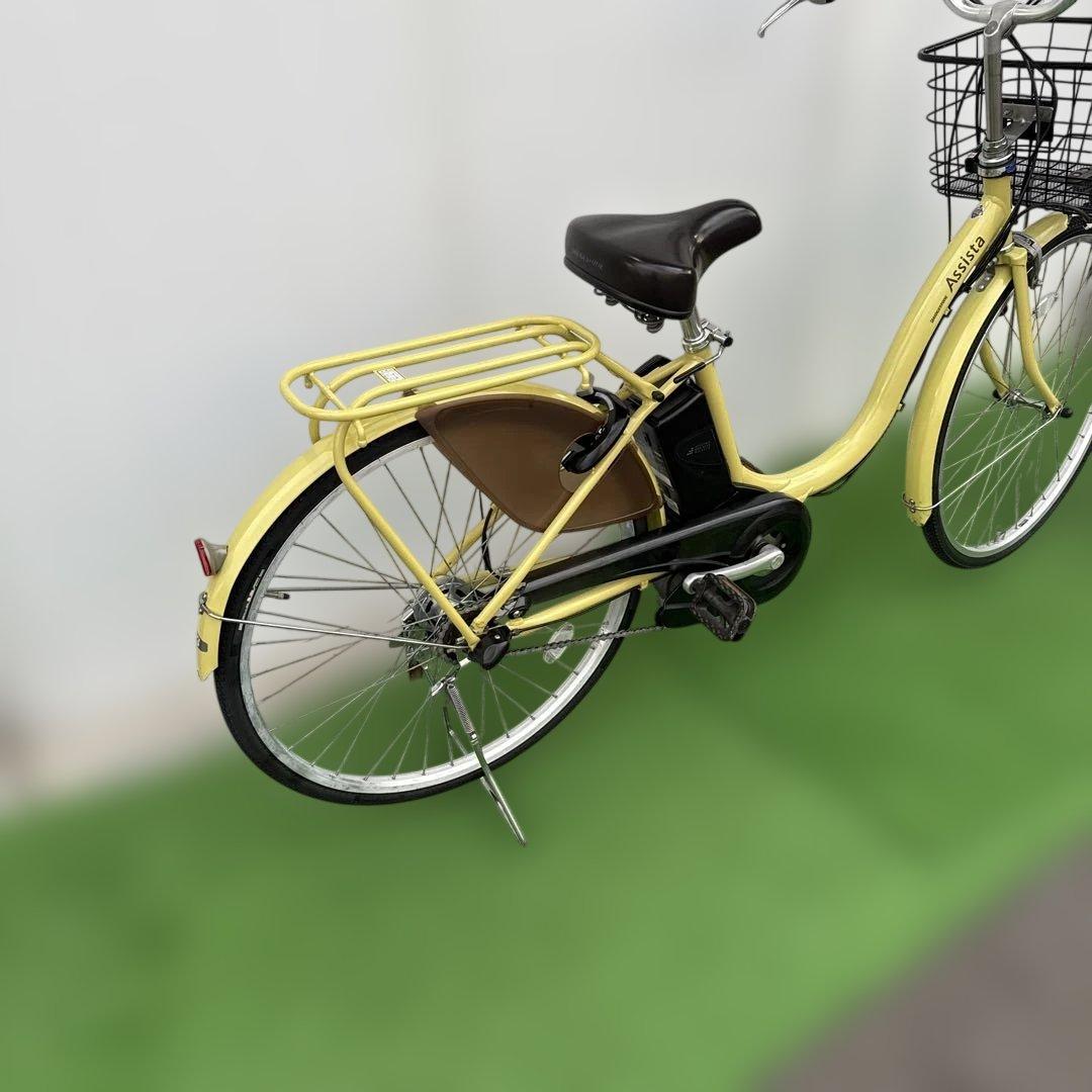 ブリヂストン電動アシスト自転車26インチ イエロー