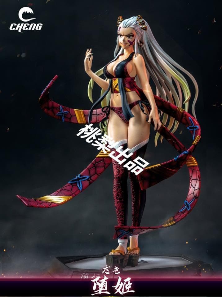 新品未開封『鬼滅の刃』堕姫 CHENG ガレージキット