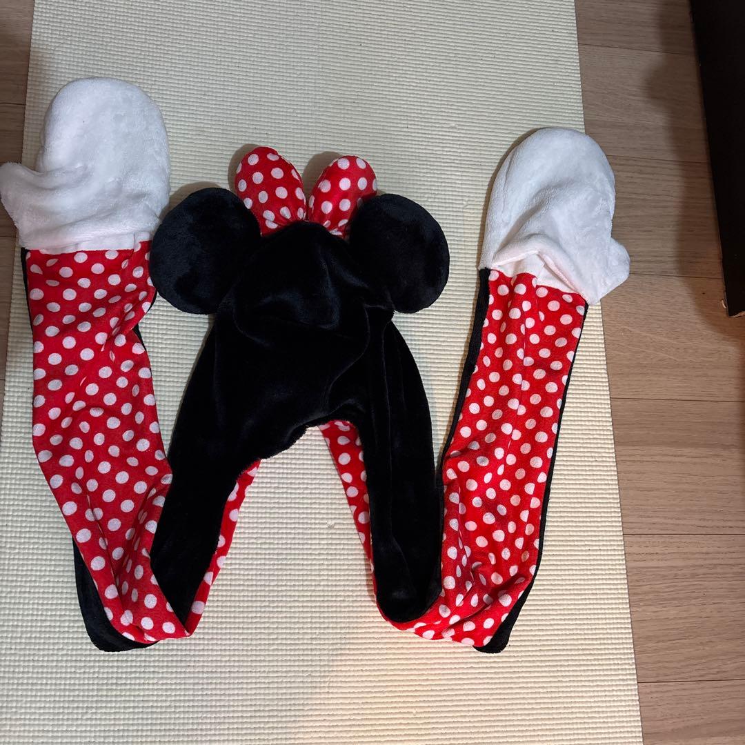 ミニーマフラーファンキャップ