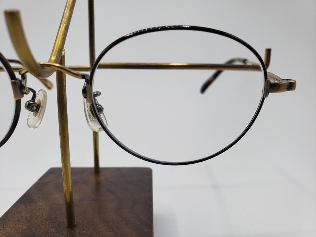 カメマンネン ボストン べっ甲柄 チタン製 眼鏡 KameManNen