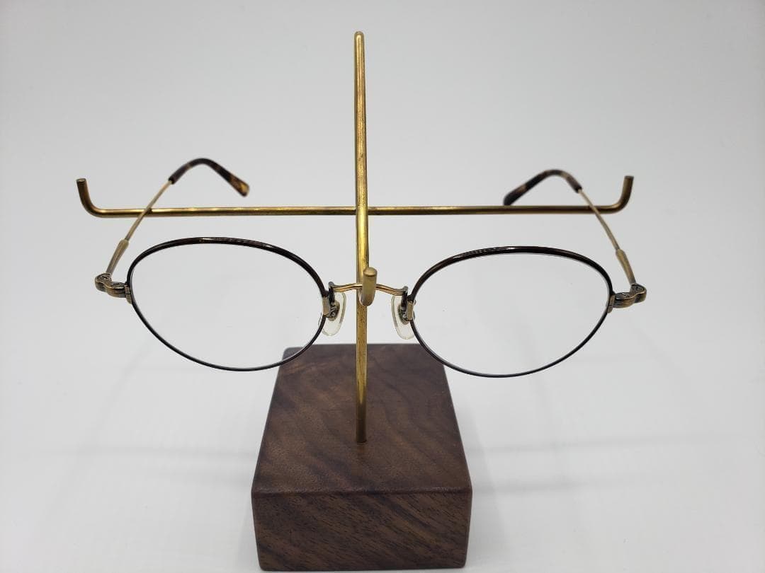 カメマンネン ボストン べっ甲柄 チタン製 眼鏡 KameManNen