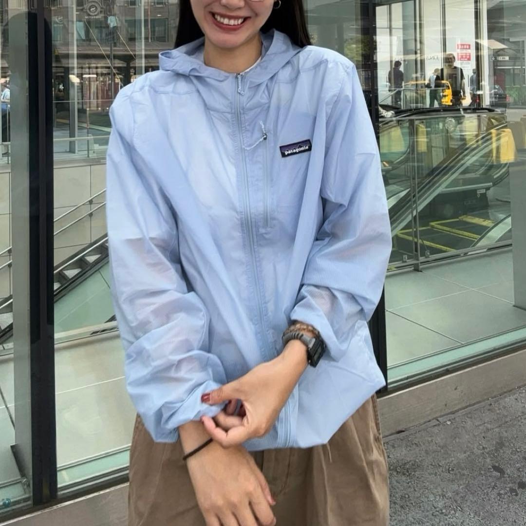 パタゴニア　メンズフーディニジャケット　フレックブルー