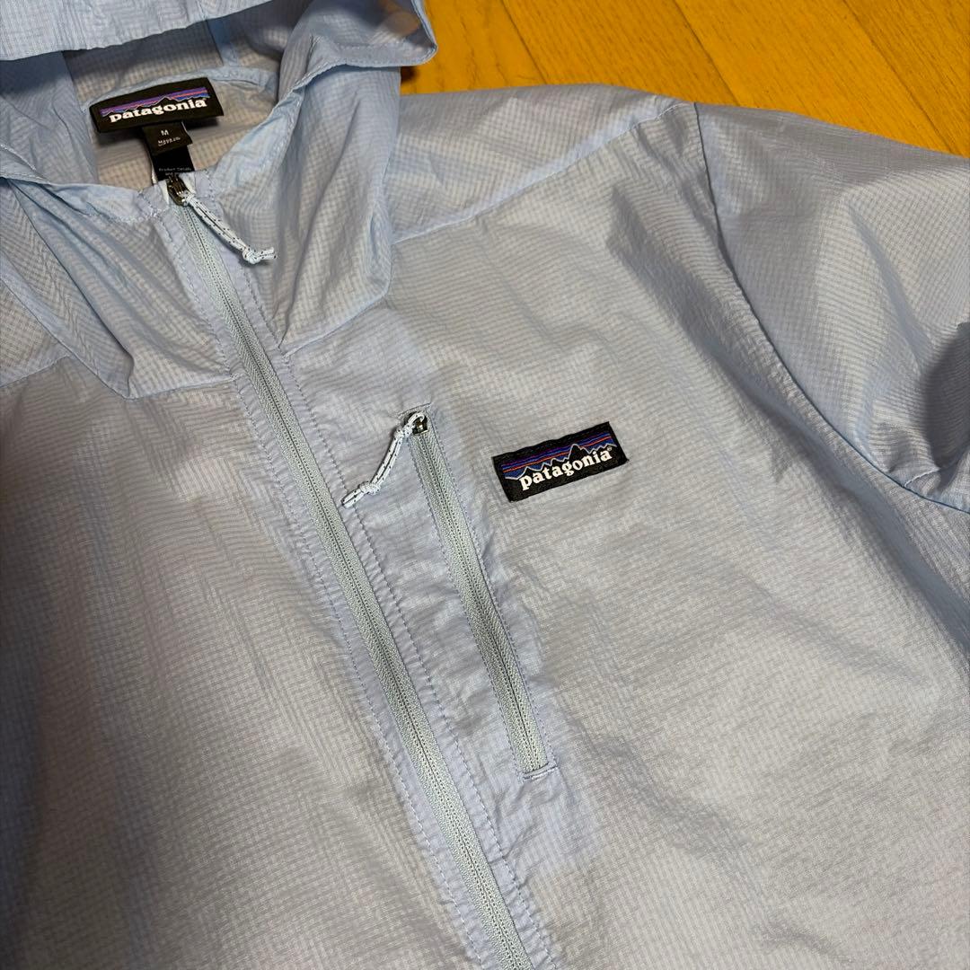 パタゴニア　メンズフーディニジャケット　フレックブルー