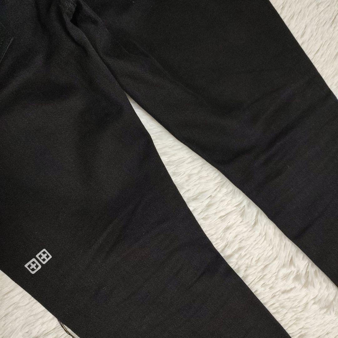 勝*山様 KSUBI size 34 スキニーデニムパンツ ブラック ストレッチ