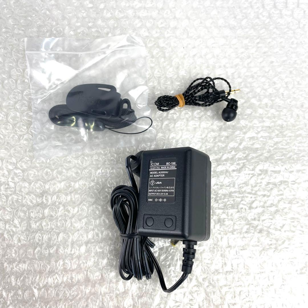 ICOM アイコム 広帯域ハンディレシーバー IC-R6 通信受信機 レッド