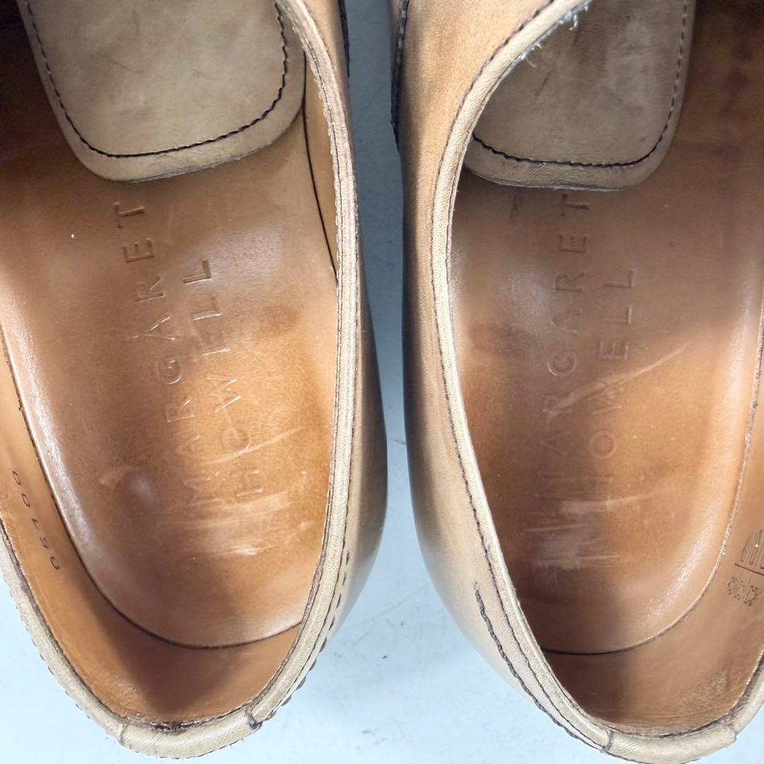 MARGARET HOWELL isea マーガレットハウエル　レースアップ　茶