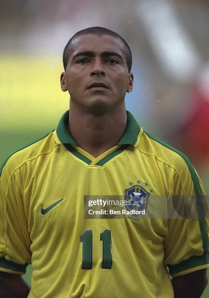 1997 ブラジル代表　ロマーリオ　NIKEオフィシャル　当時物ユニフォーム