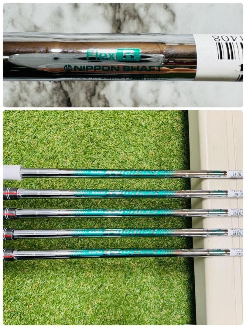 【新品】初心者推奨 ホンマ ツアーワールド GS メンズアイアンセット 5本 R