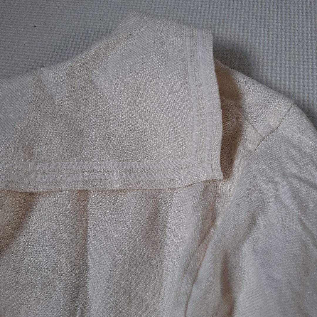 &RC アイボリー セーラー長袖シャツ カレンソロジー