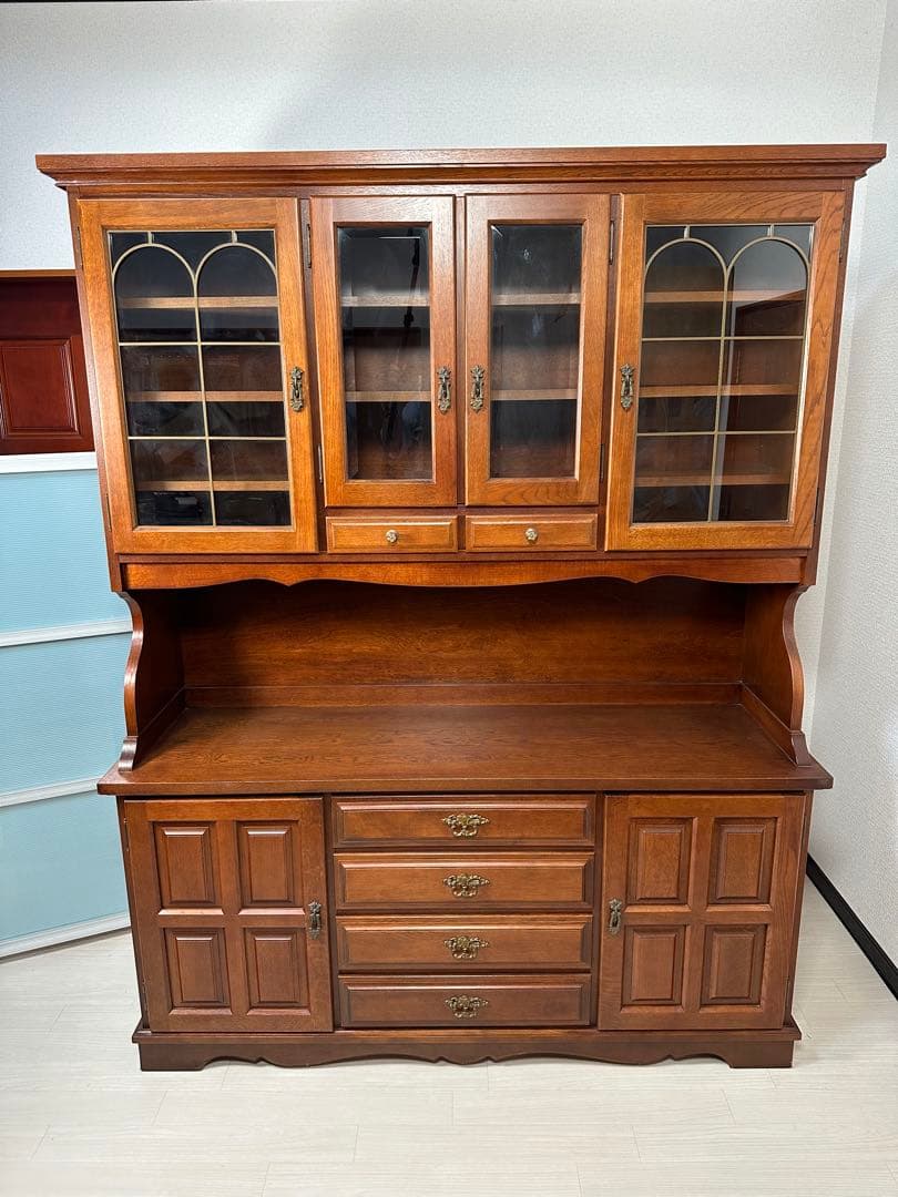 カリモク コロニアルシリーズ 食器棚 カップボード ダイニングボード ※i0※