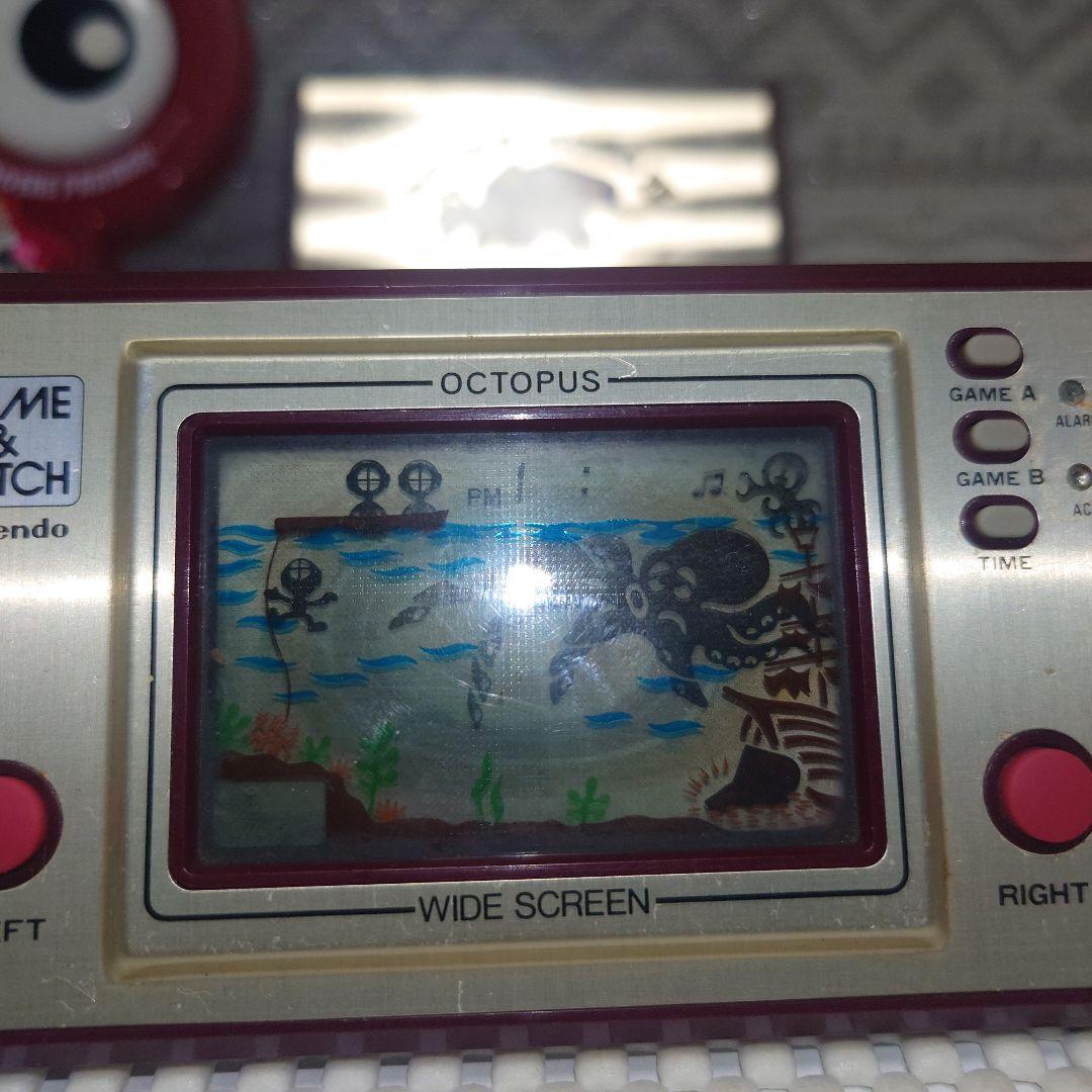 貴重　ジャンク品　ゲームウォッチ6個セット　オクトパス・ドンキーコングなど