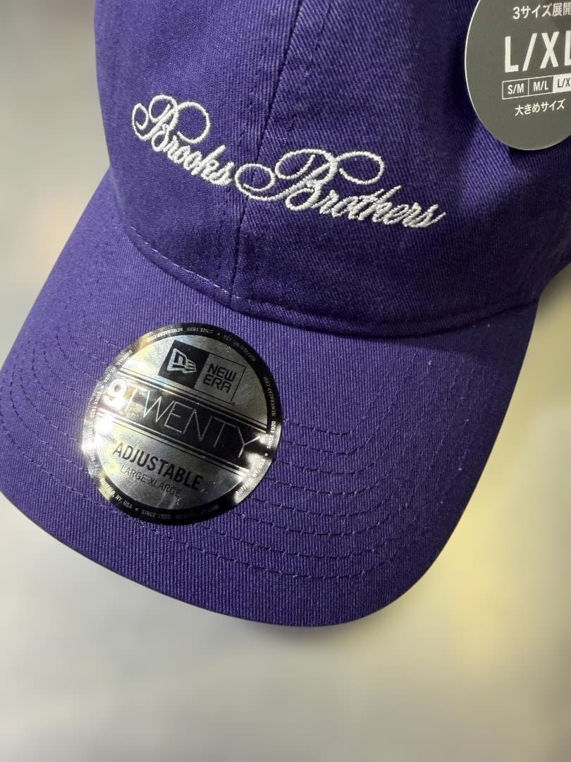 NEW ERA × Brooks Brothers PURPLE L/XL