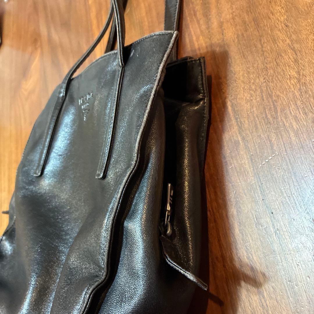 本日値下げ最後の1点⭐︎PRADA レザー ハンドバッグ ブラック