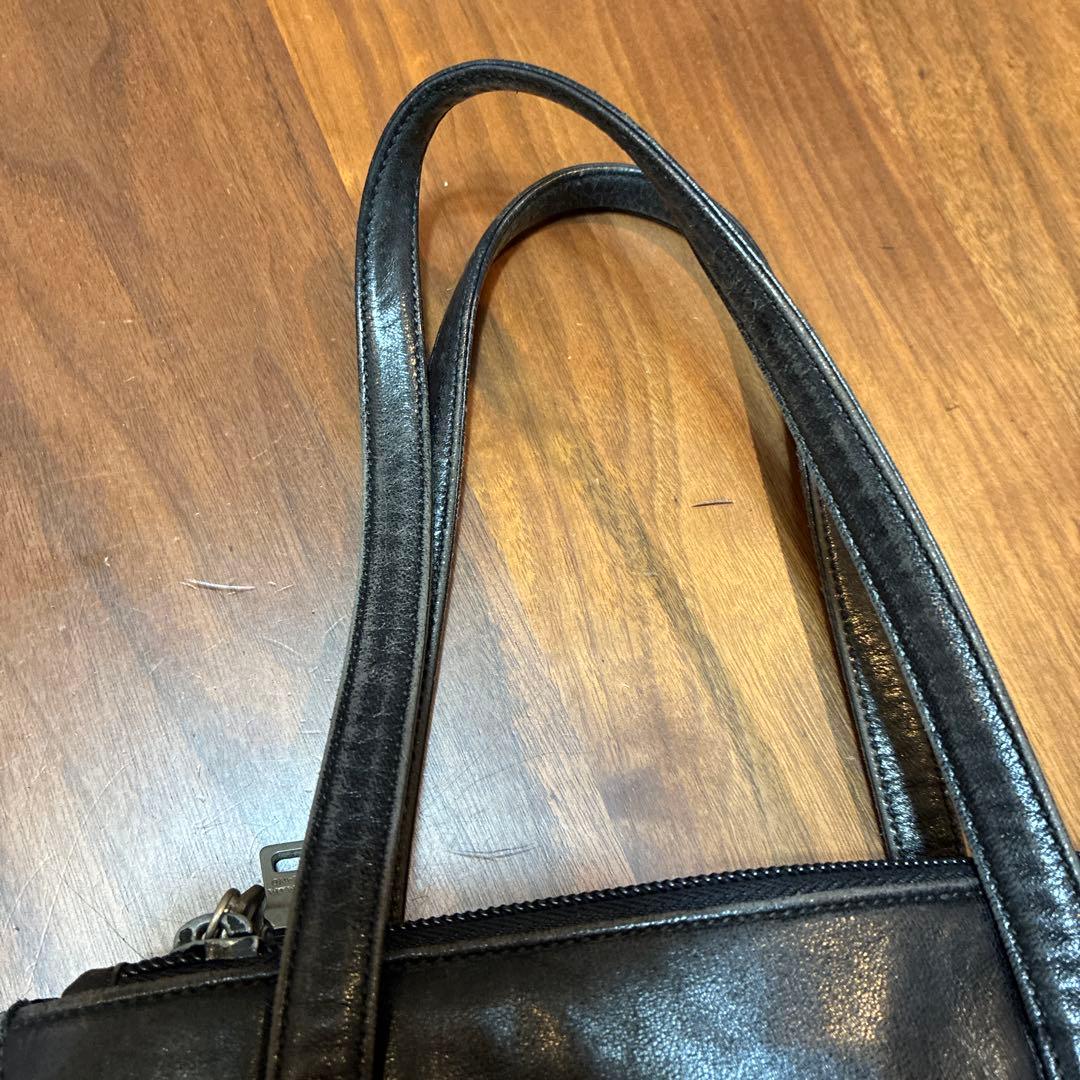 本日値下げ最後の1点⭐︎PRADA レザー ハンドバッグ ブラック