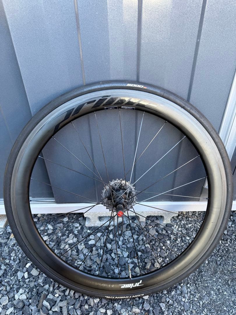 prime ブラックエディション　50ミリハイト　リムブレーキ前後