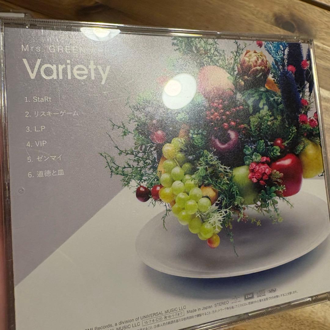Mrs. GREEN APPLE speaking 初回限定盤&Variety