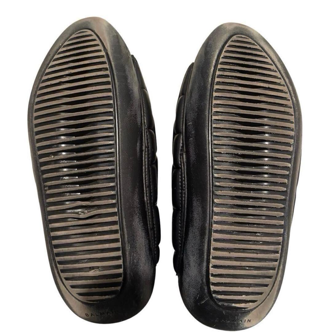 BALMAIN B-ITquilted slidessandals 登坂広臣着用