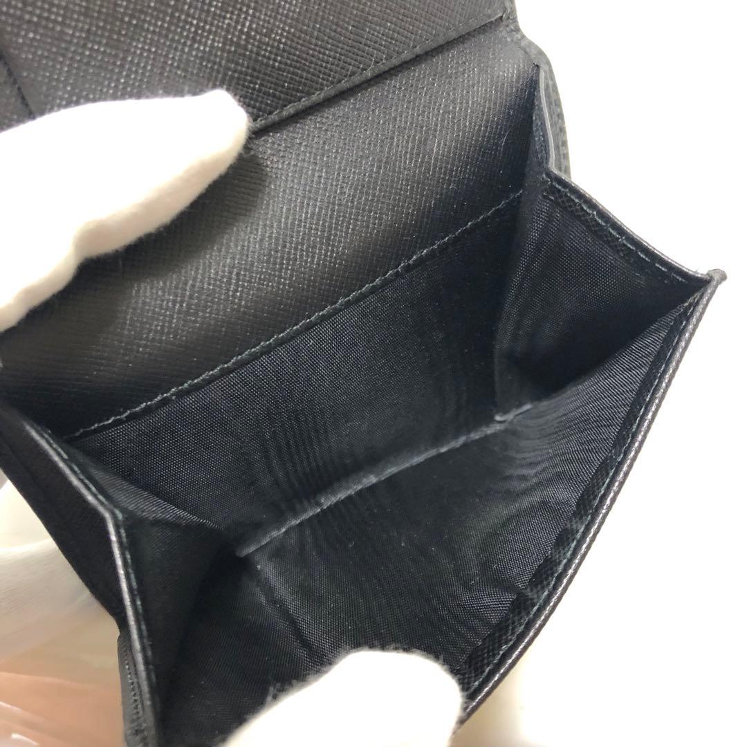 【美品】PRADA プラダ　サフィアーノ　カードケース　名刺入れ