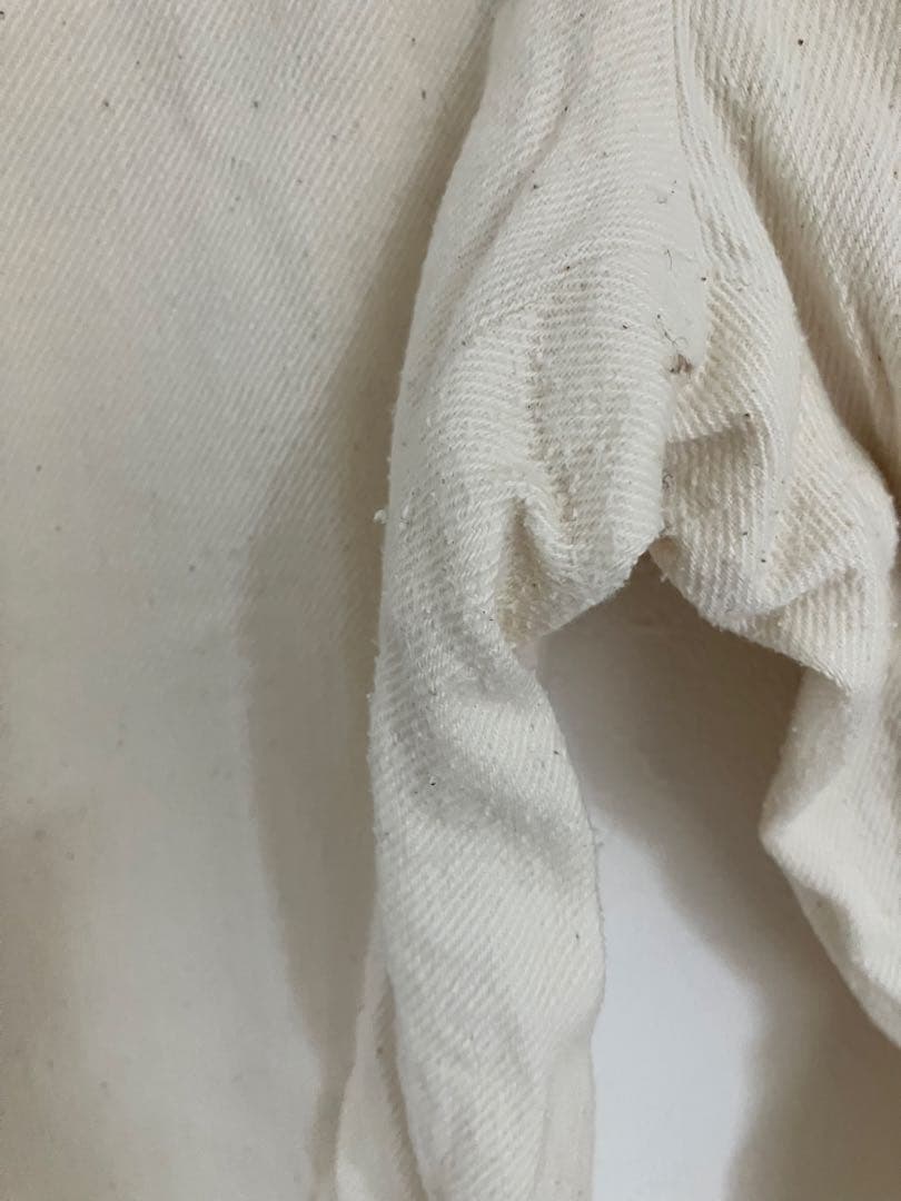 えみおわす　ダーツパンツ（カディデニム生成）