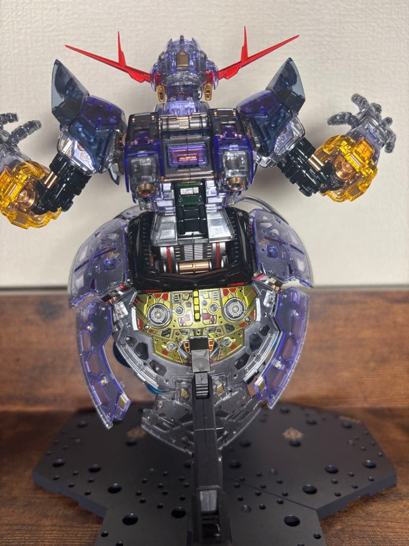 RGジオング　クリア完成品