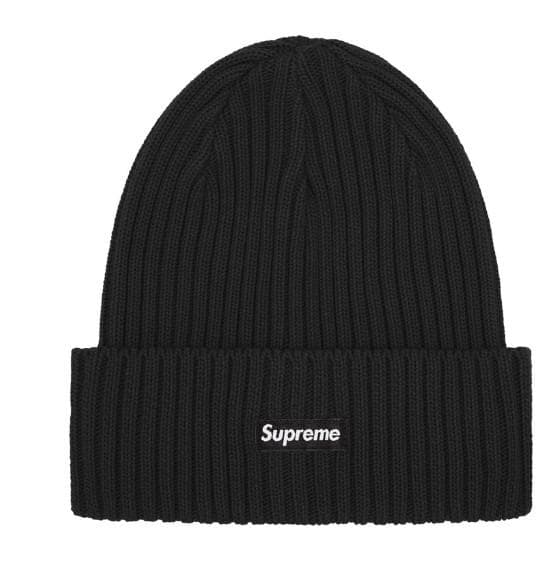 25ss 新品未開封【黒】 Overdyed Beanie supreme