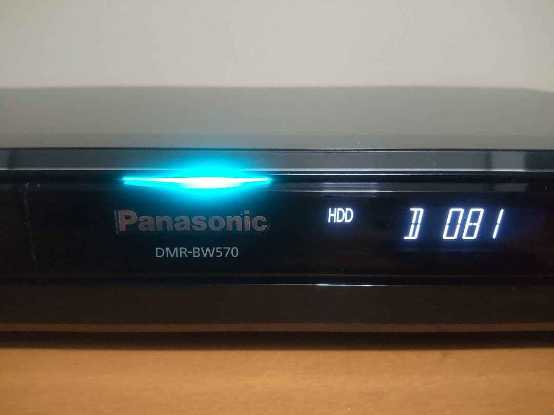パナソニック　DIGA DMR―BW570 320GB→1TB プチメンテ済み