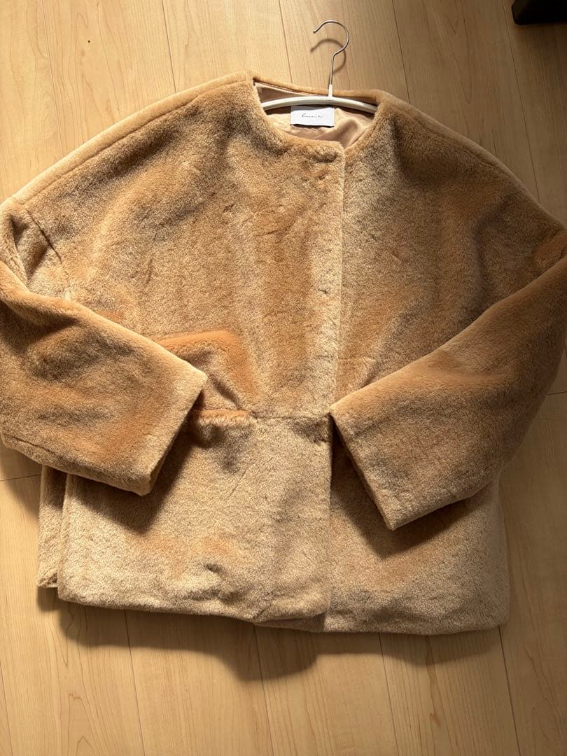 ECO FUR JACKET bow.a ボウエー　ボアコート