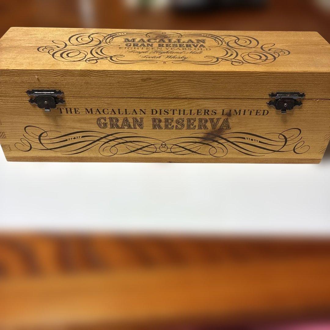 ザ・マッカラン グランレゼルバ 18年 1980年 木箱のみ