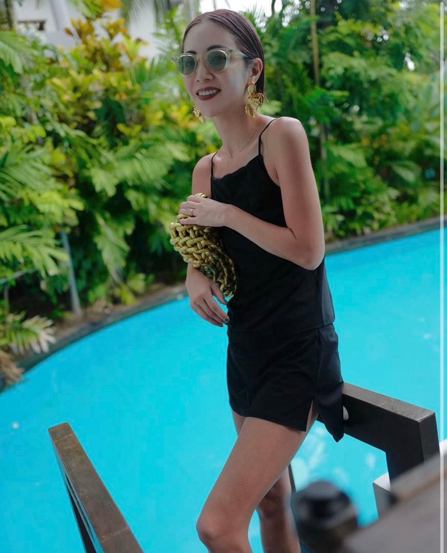 OMMO SHORTS LAYERED SWIM SK 水着　スイムウェア